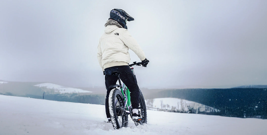 Can I Ride an E-Bike on the Snow?