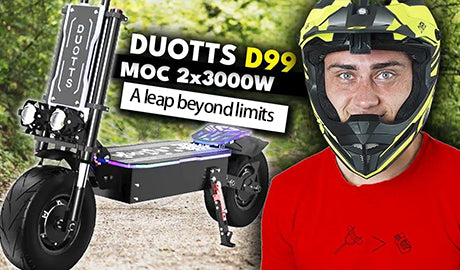 DUOTTS - DUOTTS D99 Scooter électrique tout-terrain 3000W*2