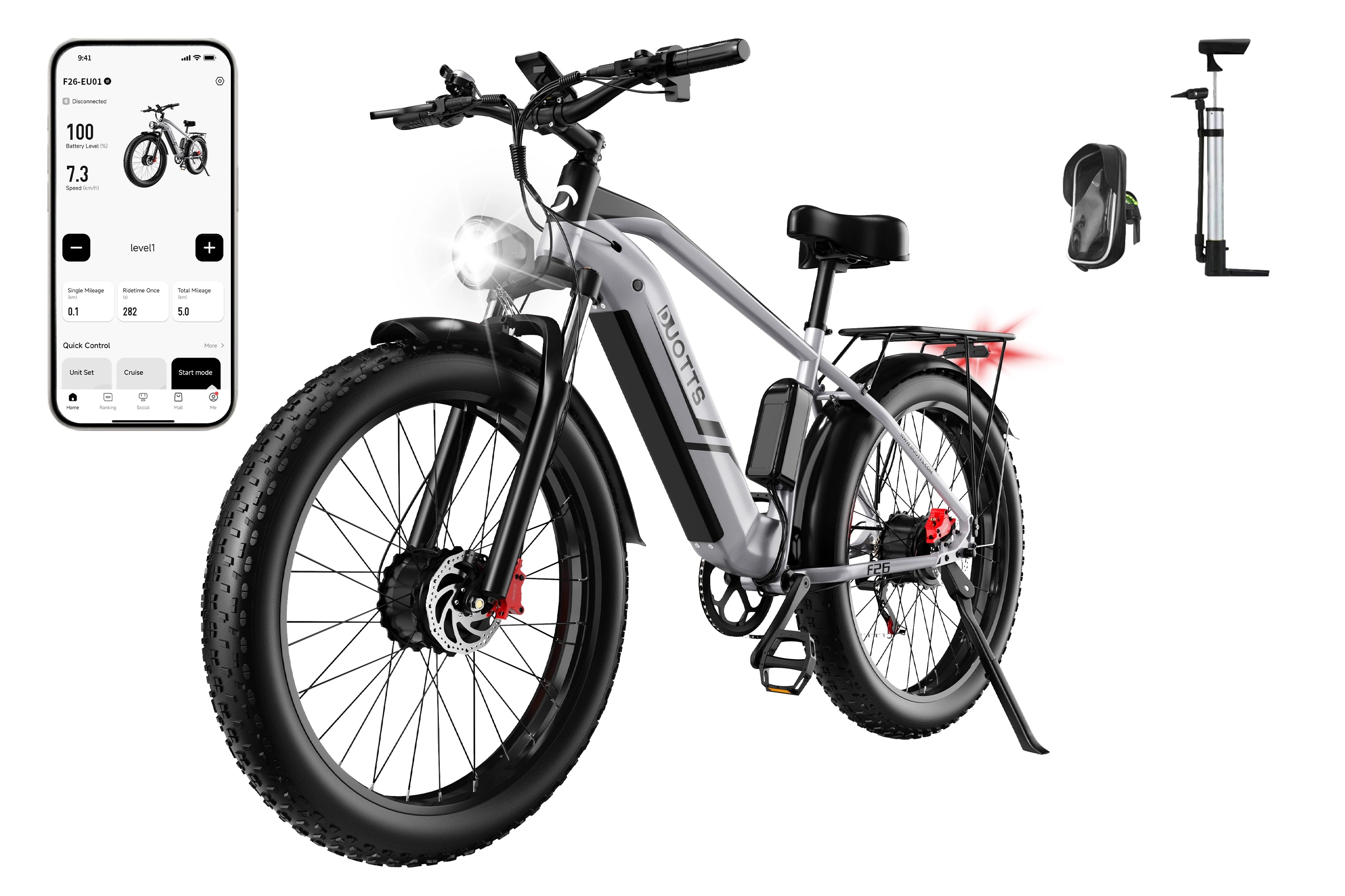 Duotts ​​F26 bicicleta eléctrica