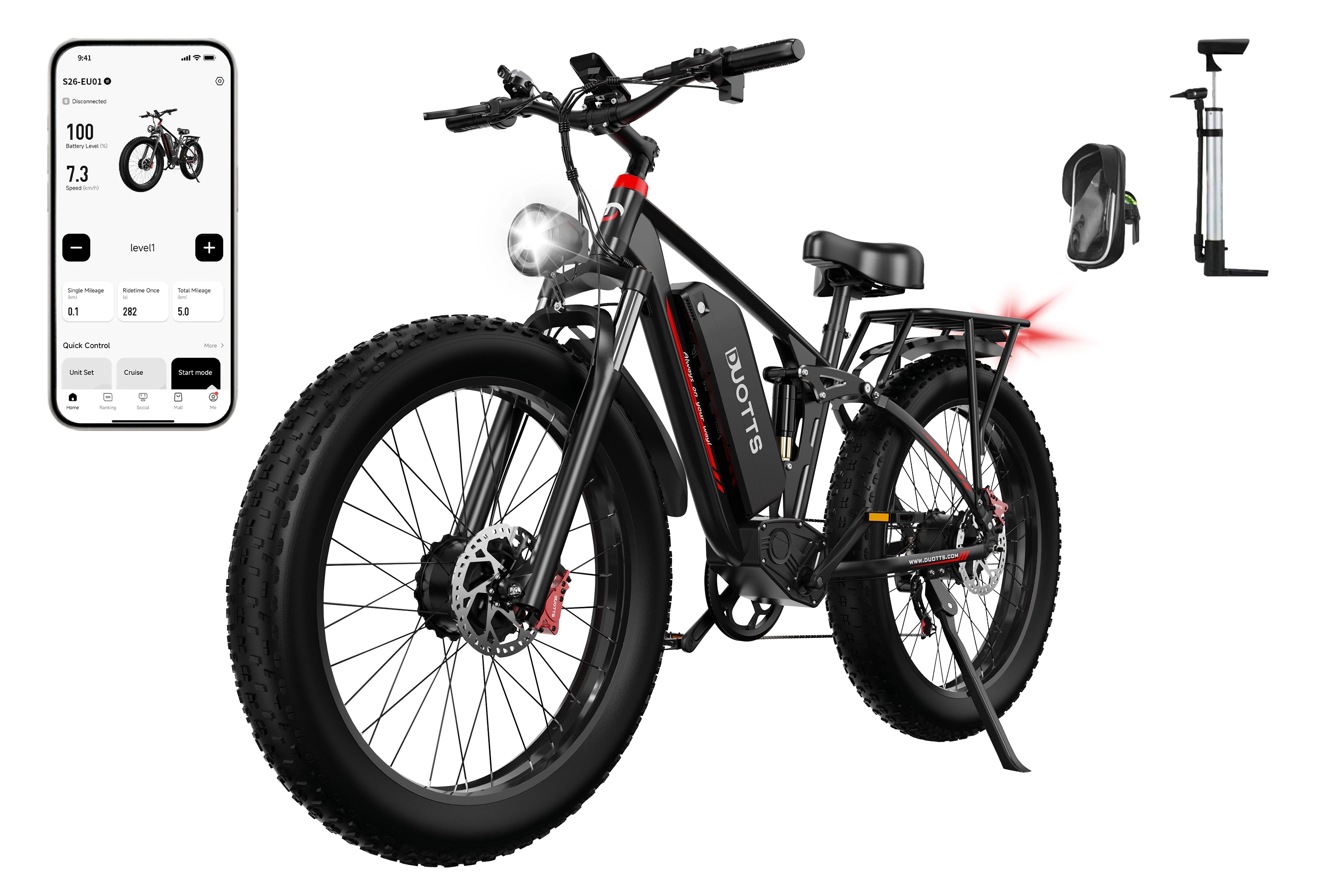 DUOTTS S26 Electric Bike Ship to UK