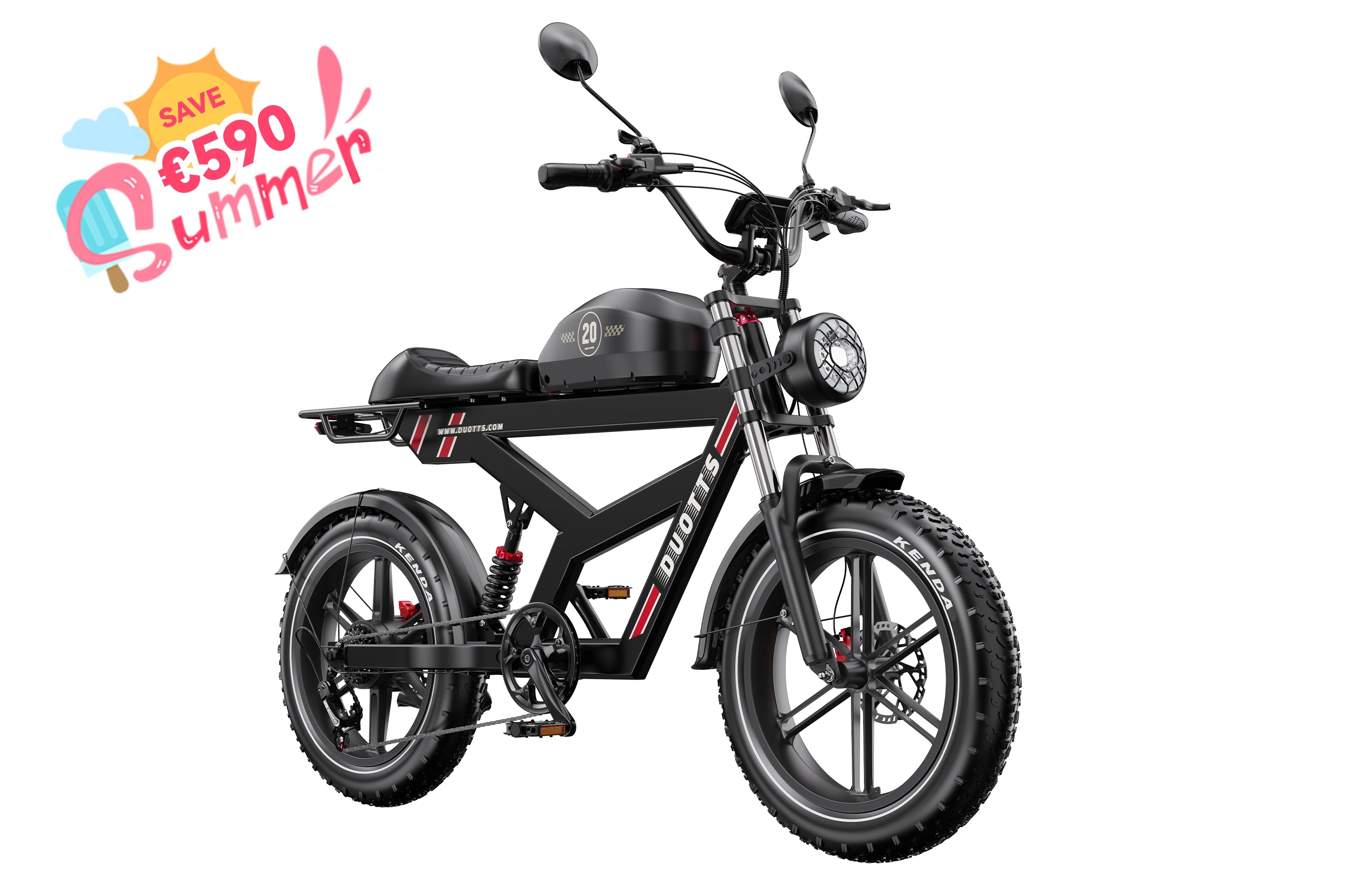 Elektrické kolo Duotts ​​F20
