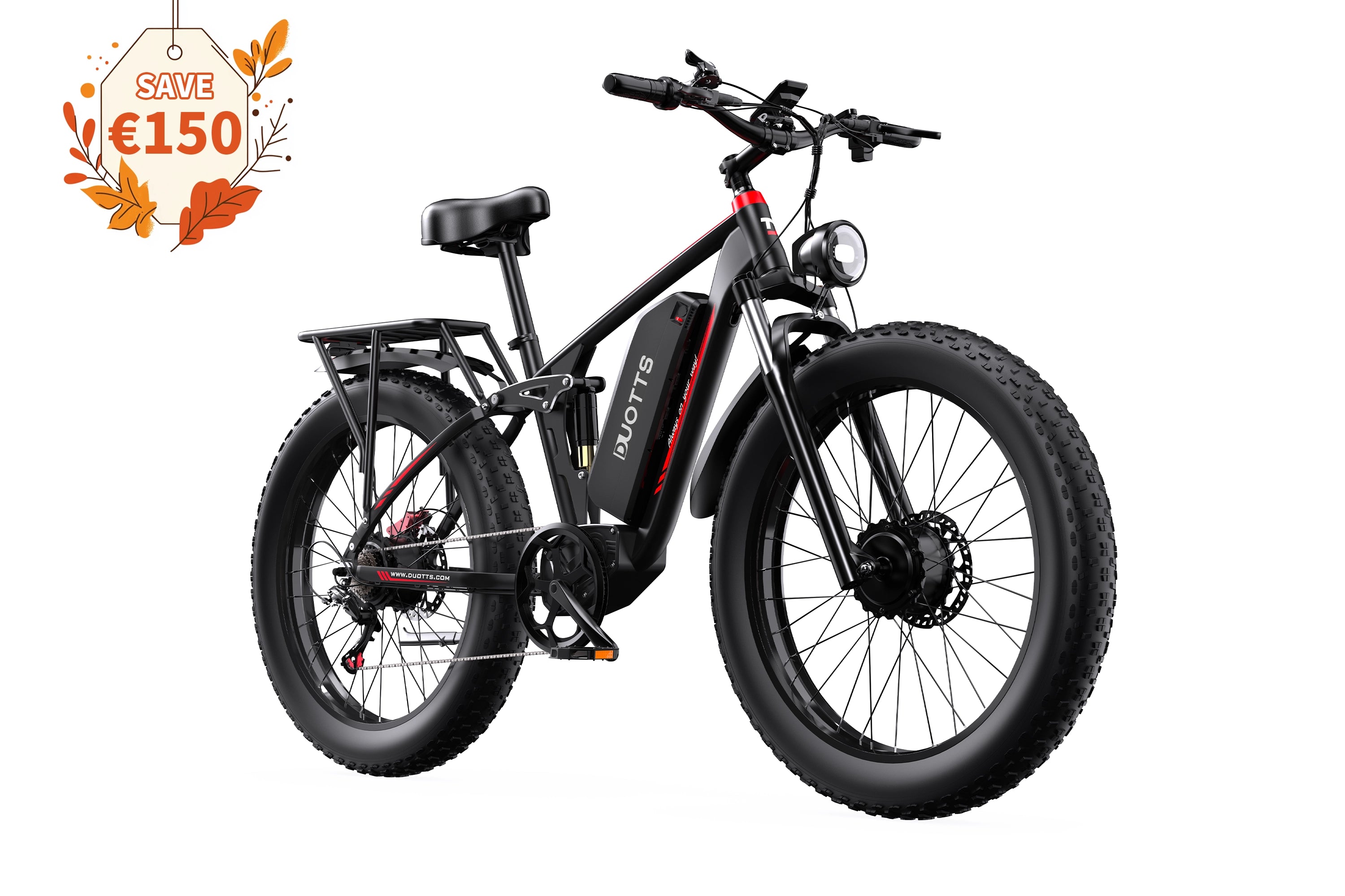 Duotts Long Range Ebike With Fat Tire