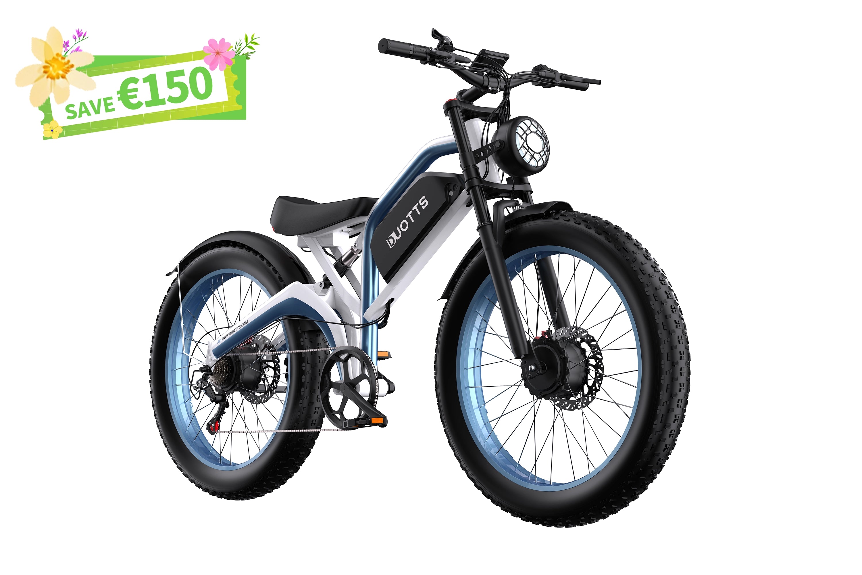 Duotts Electric Bike With Throttle