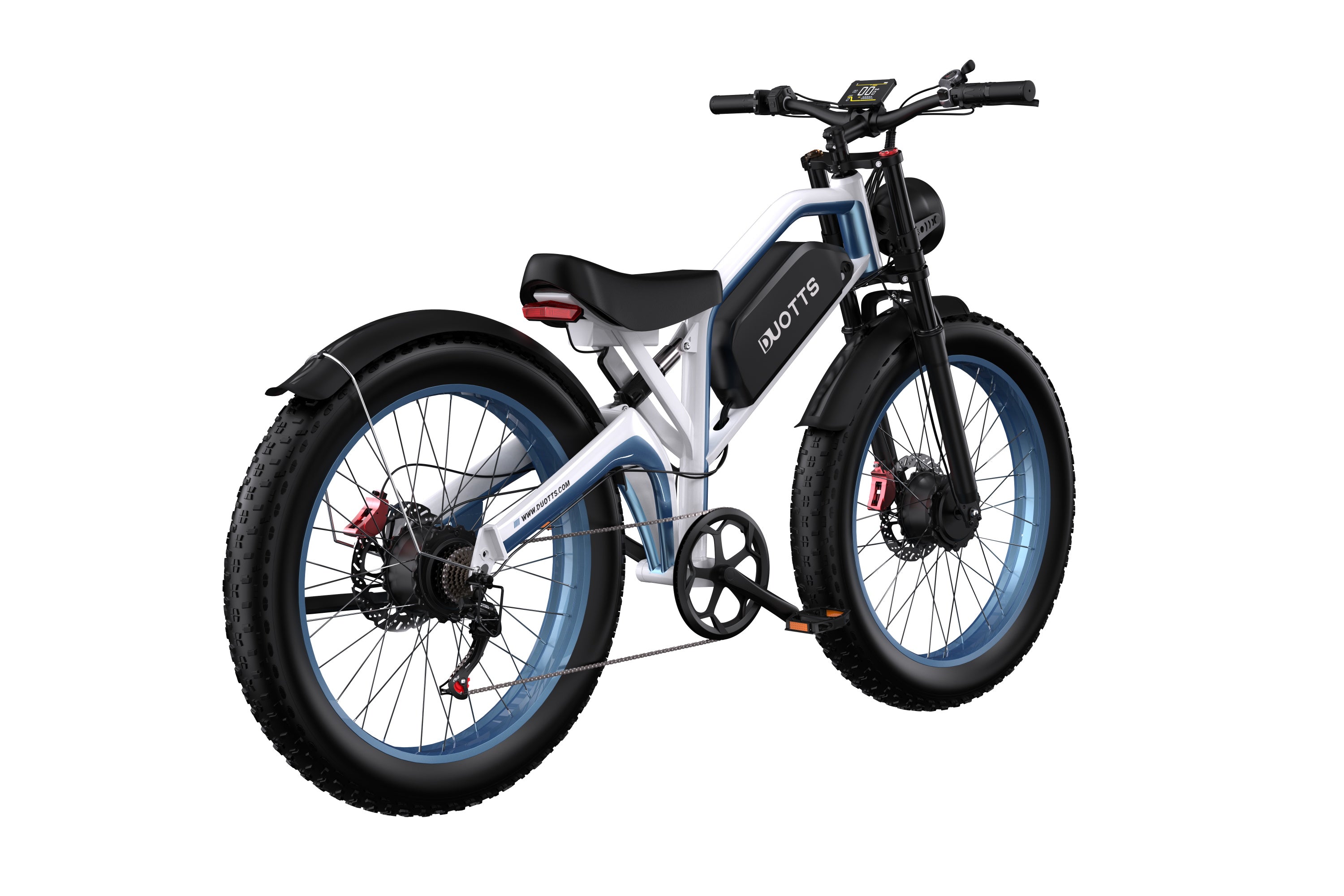 Full fashion suspension electric fatbike